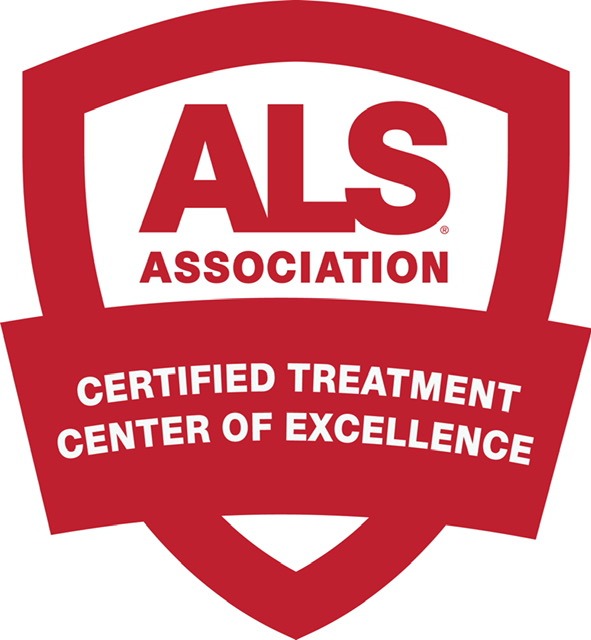 ALS association certified treatment center of excellence banner