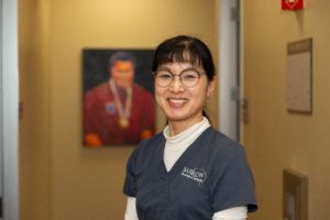 Photo of Noriko Tateuchi in the Muhammad Ali Parkinson Center