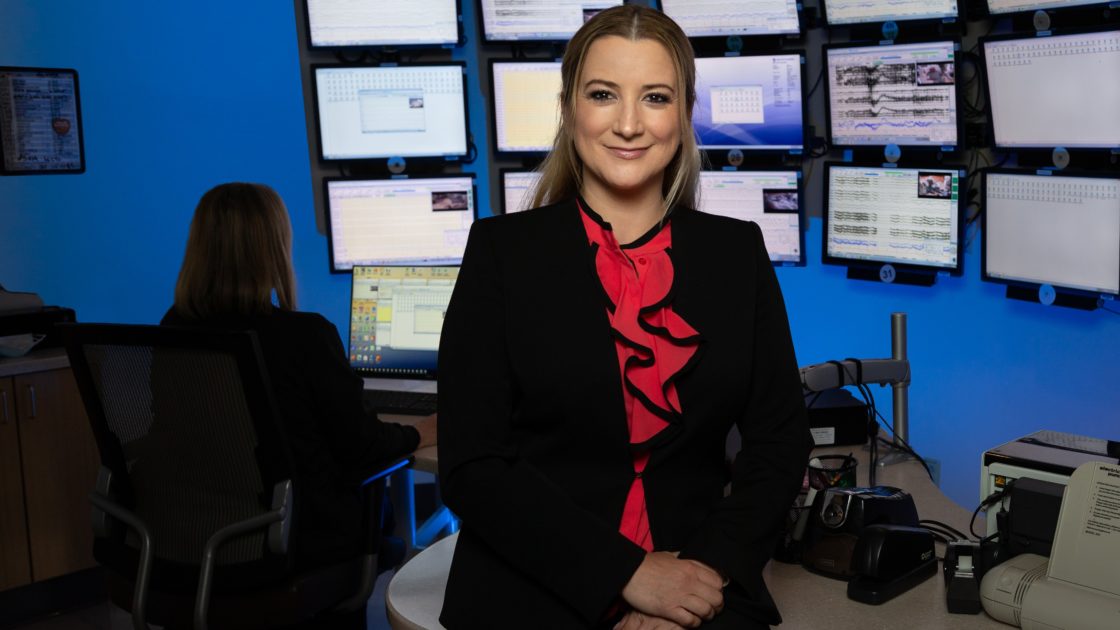 Portrait of Anna Costina in the Epilepsy Monitoring Unit