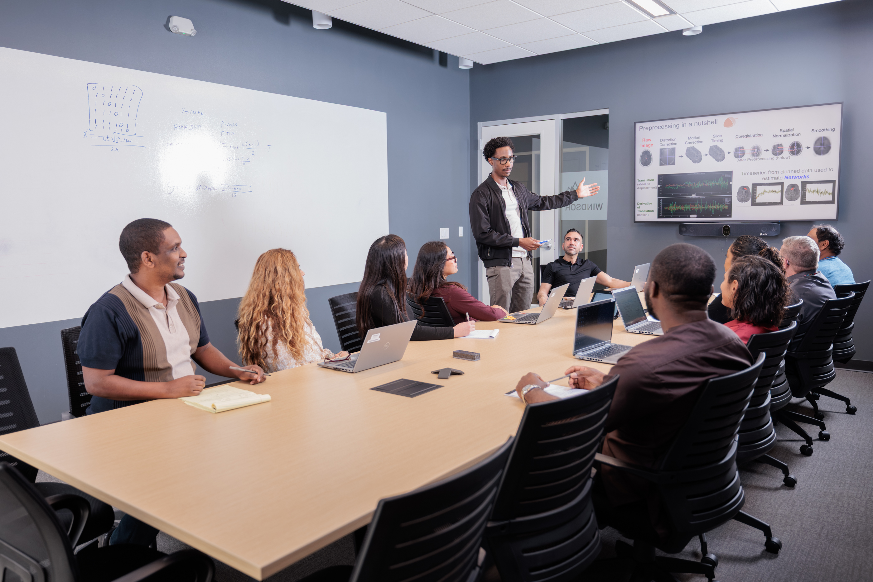 Meeting at the Barrow Neuro Analytics Center
