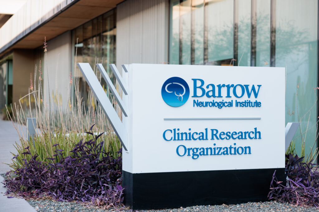 Photo of Clinical Research Organization signage