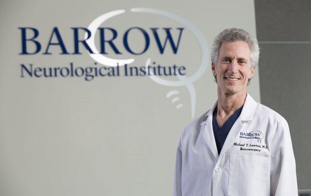 Michael Lawton, President and CEO of Barrow Neurological Institute