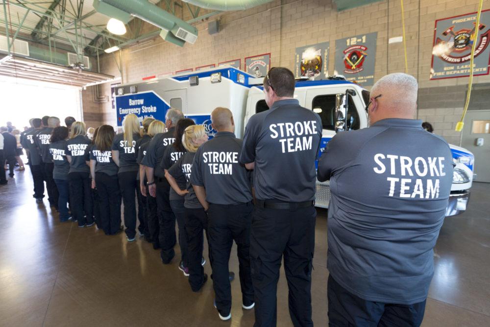 Barrow's stroke unit team