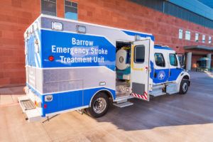 The Barrow Emergency Stroke Treatment Unit responds to emergency calls for stroke symptoms in Phoenix