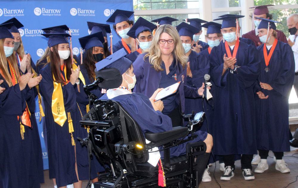 Barrow, High School Staff Hold Graduation Ceremony for Teen Patient