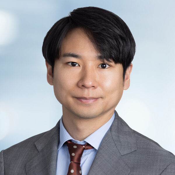 Portrait of postdoctoral fellow, Hiroki Kobayashi, MD.