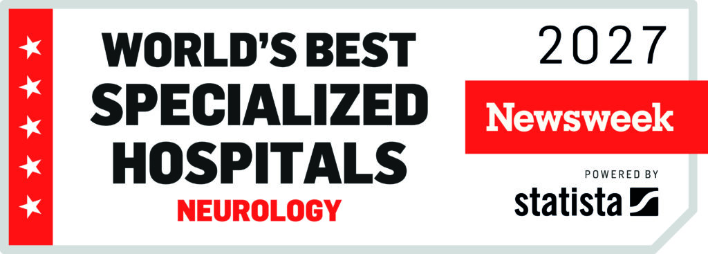 newsweek best hospitals for neurology badge