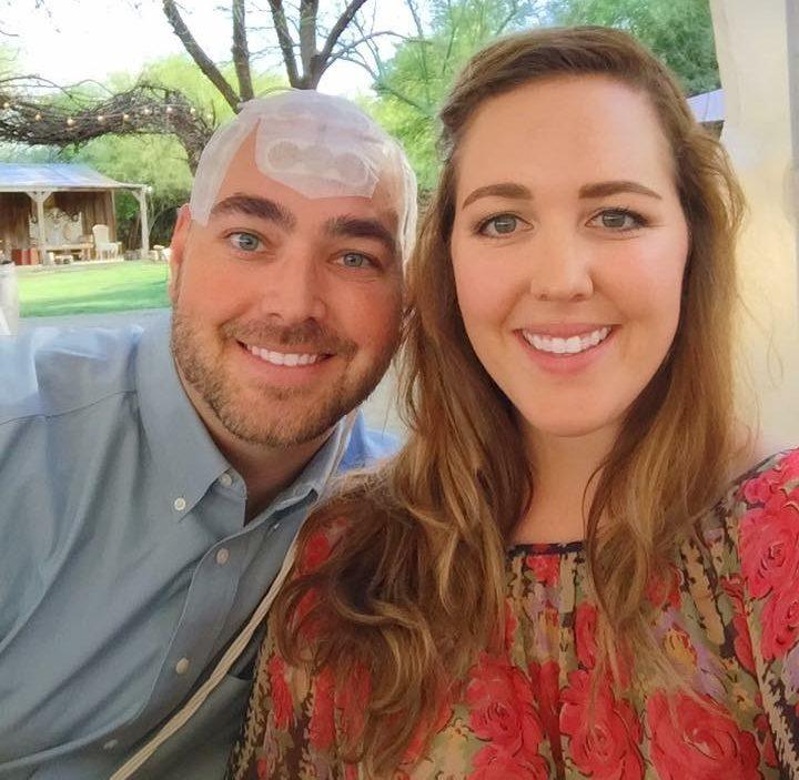 nate tomlin and his wife