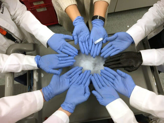 biobank hands