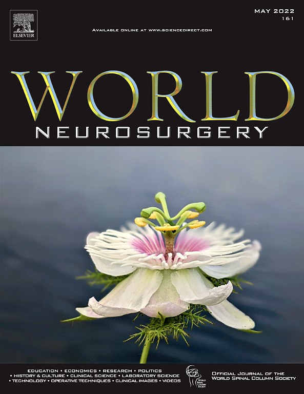 Cover image of World Neurosurgery