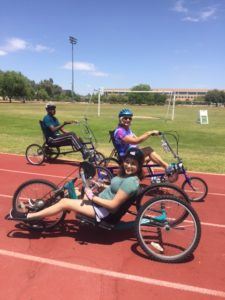 Adapted cycling