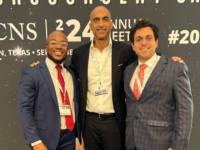 Photo of Barrow Global scholars and co-director at a conference