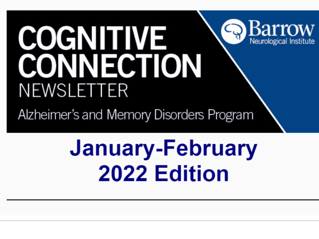 Cognitive Connection Newsletter for January and February 2022