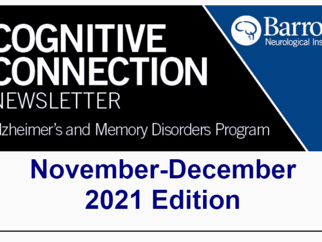 cognitive connection newsletter november-decemeber2021