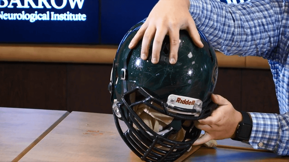 Football helmet