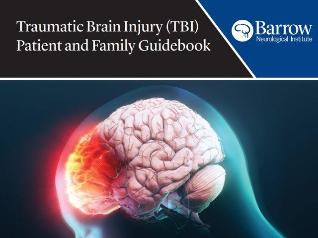 click to view traumatic brain injury patient and family guidebook