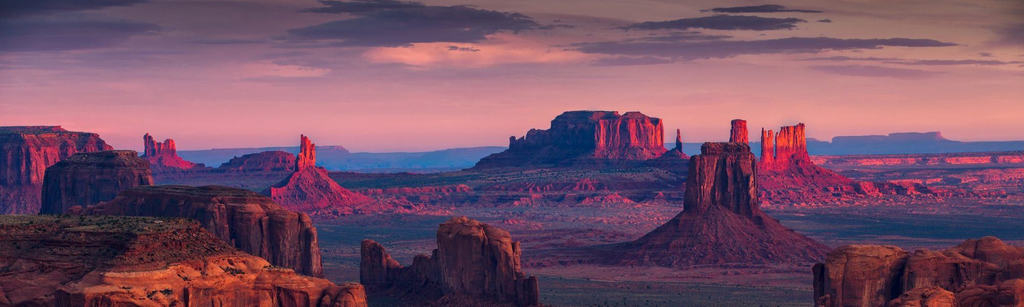 Sunrise in Hunts Mesa navajo tribal majesty place