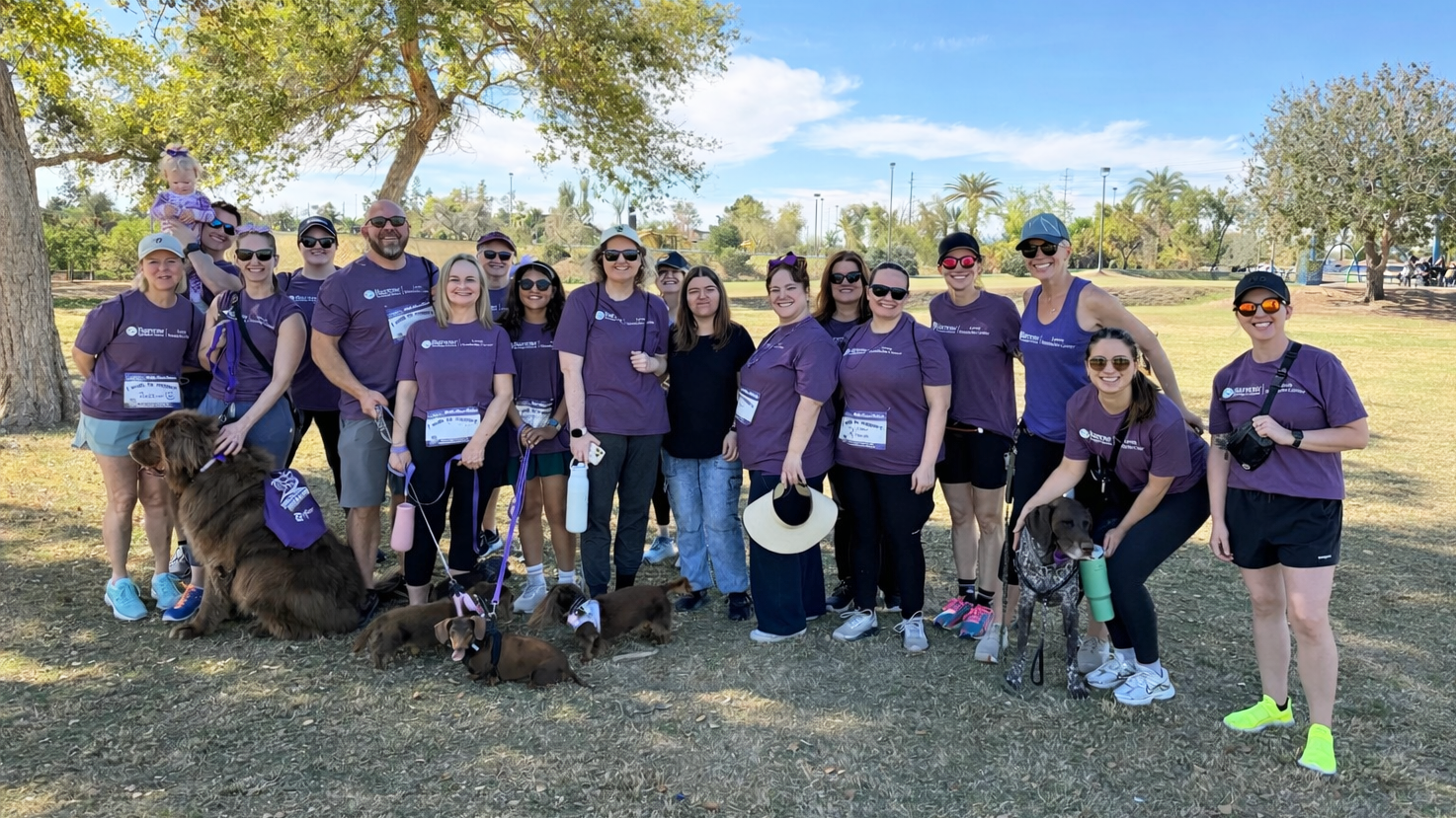 Lewis Headache Center team at Miles for Migraine