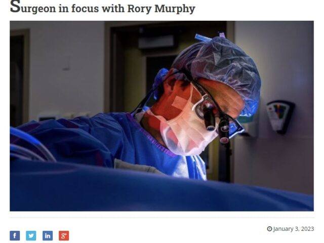 click to read dr. murphy's interview in spinal surgery news