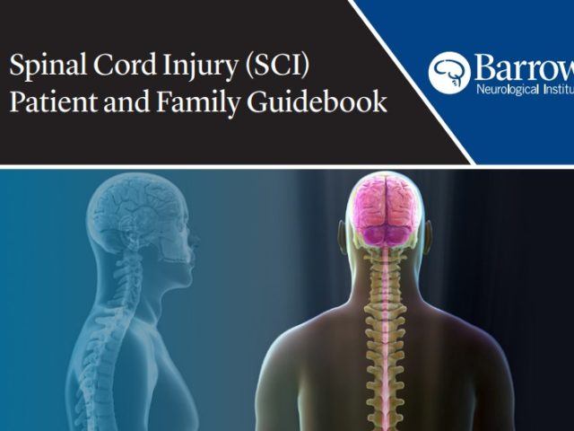 click to view spinal cord injury patient and family guidebook