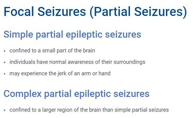 click to learn about different types of epileptic seizures