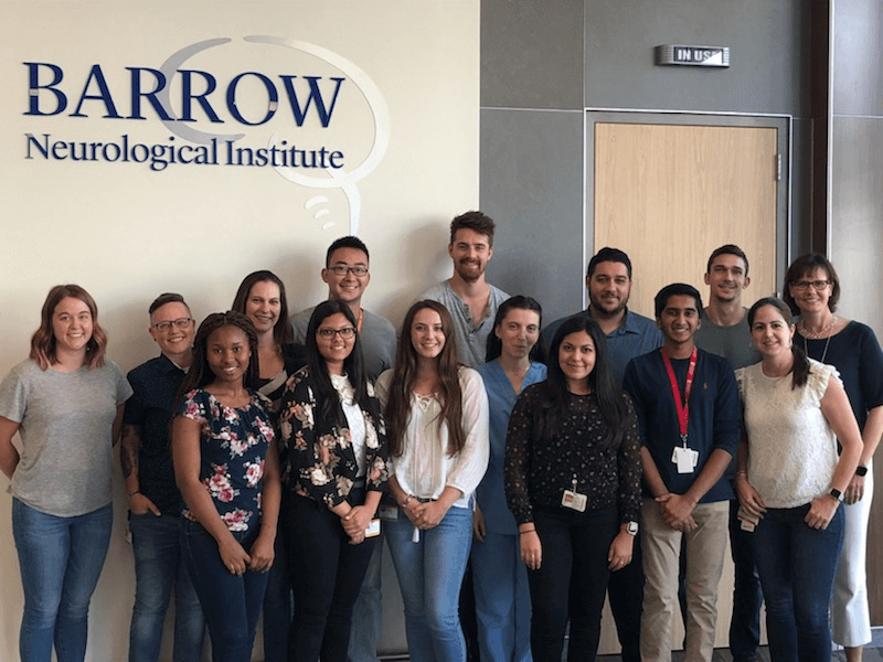 Neuroscience undergraduate internship participants